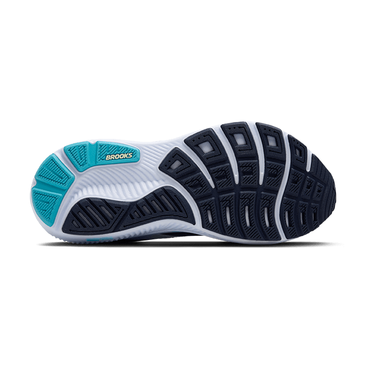 Brooks Ghost 17 – Navy Green Turquoise — 7