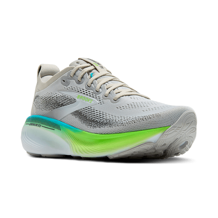 Brooks Adrenaline GTS 25 – Oyster Green Gecko Blue — 2