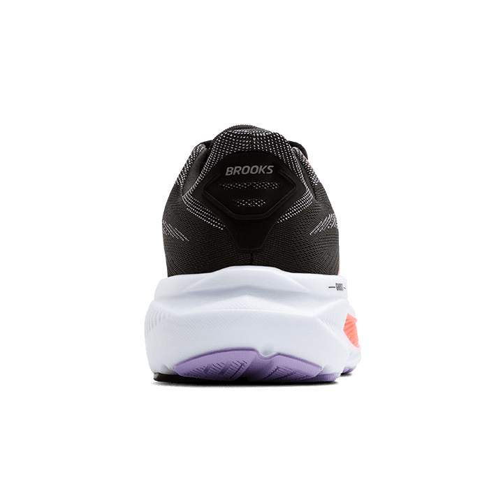 Brooks Ghost 17 – Black Purple Coral — 6