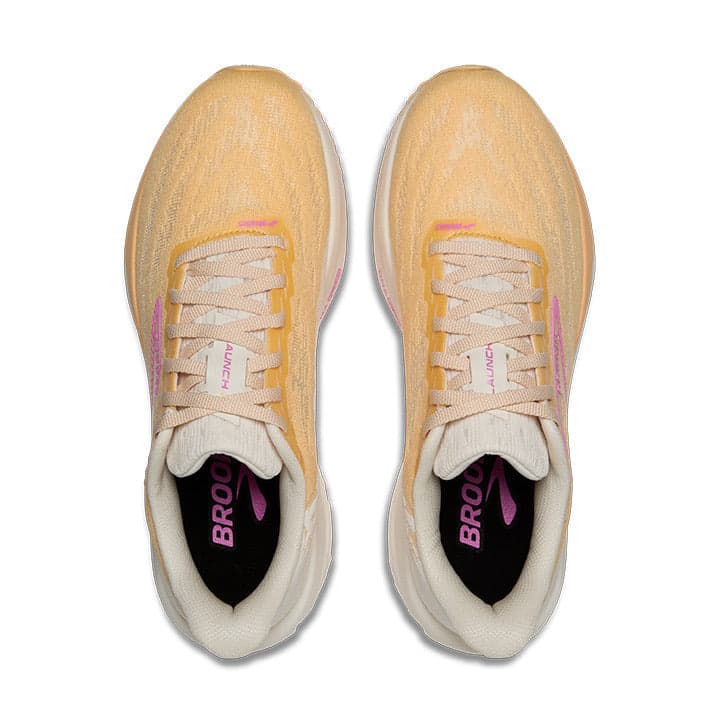 Brooks Launch 11 – Sherbert Coconut Pink — 5
