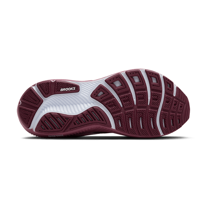 Brooks Ghost 17 – Burgundy Pink Green — 7