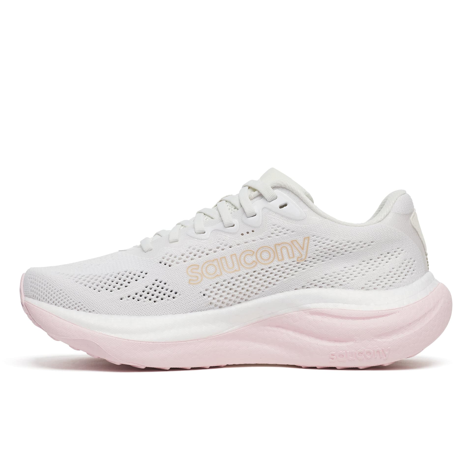 Saucony Ride 19 – White Silk — 3