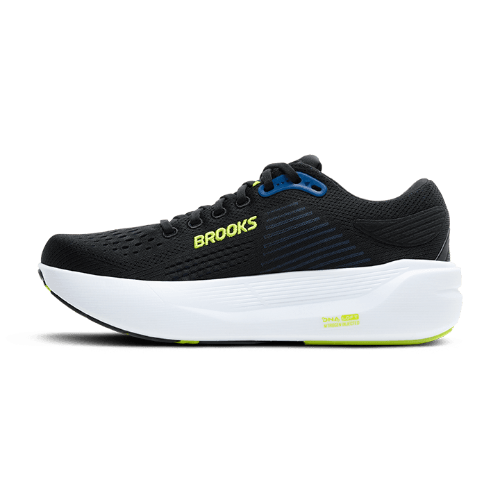 Brooks Ghost Max 3 – Black Navy Acid Lime — 5