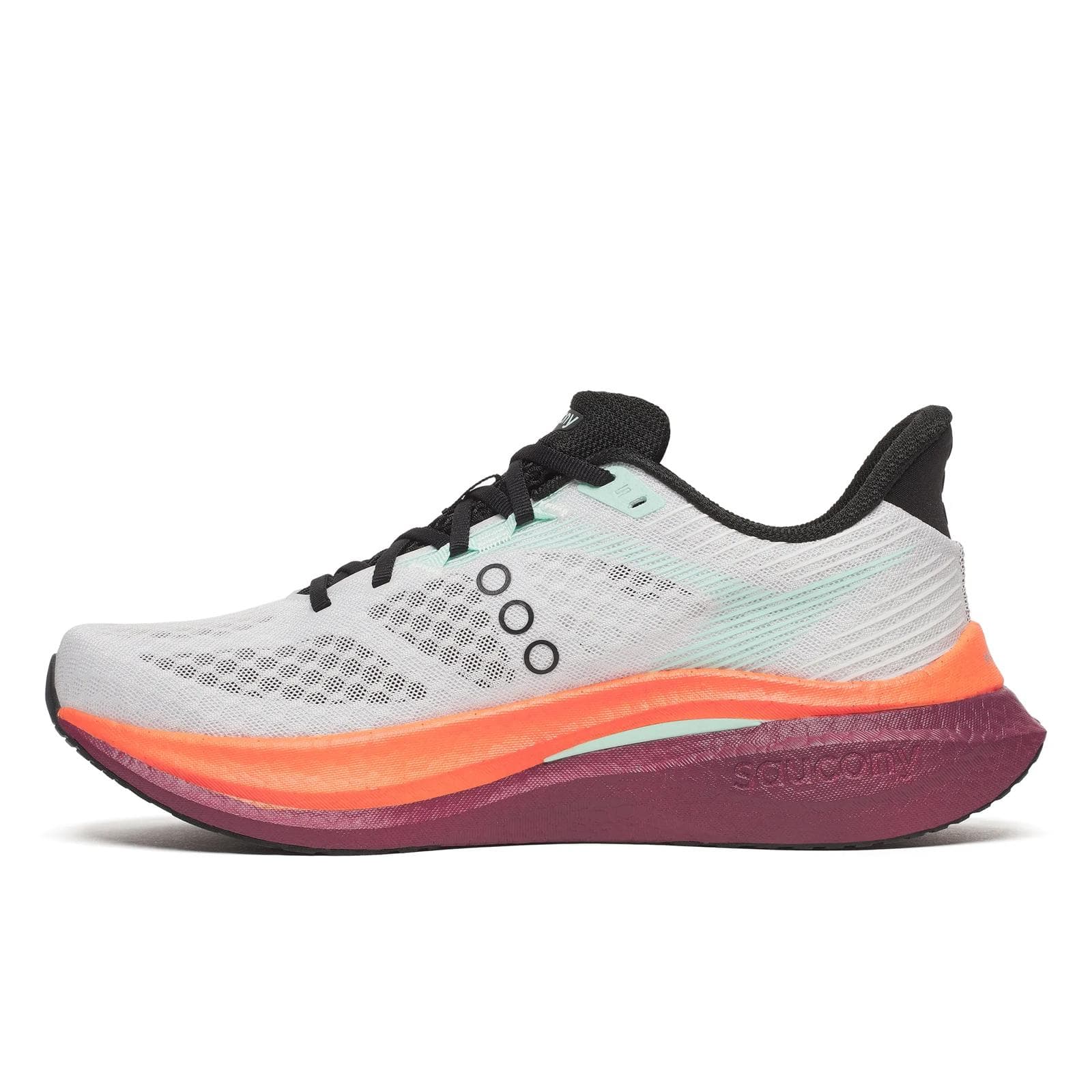 Saucony Endorphin Speed 5 Heren – White | Crimson — 3