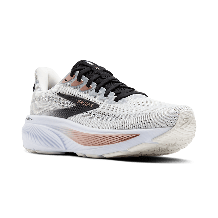 Brooks Ghost 17 – White Black Rose Gold — 2