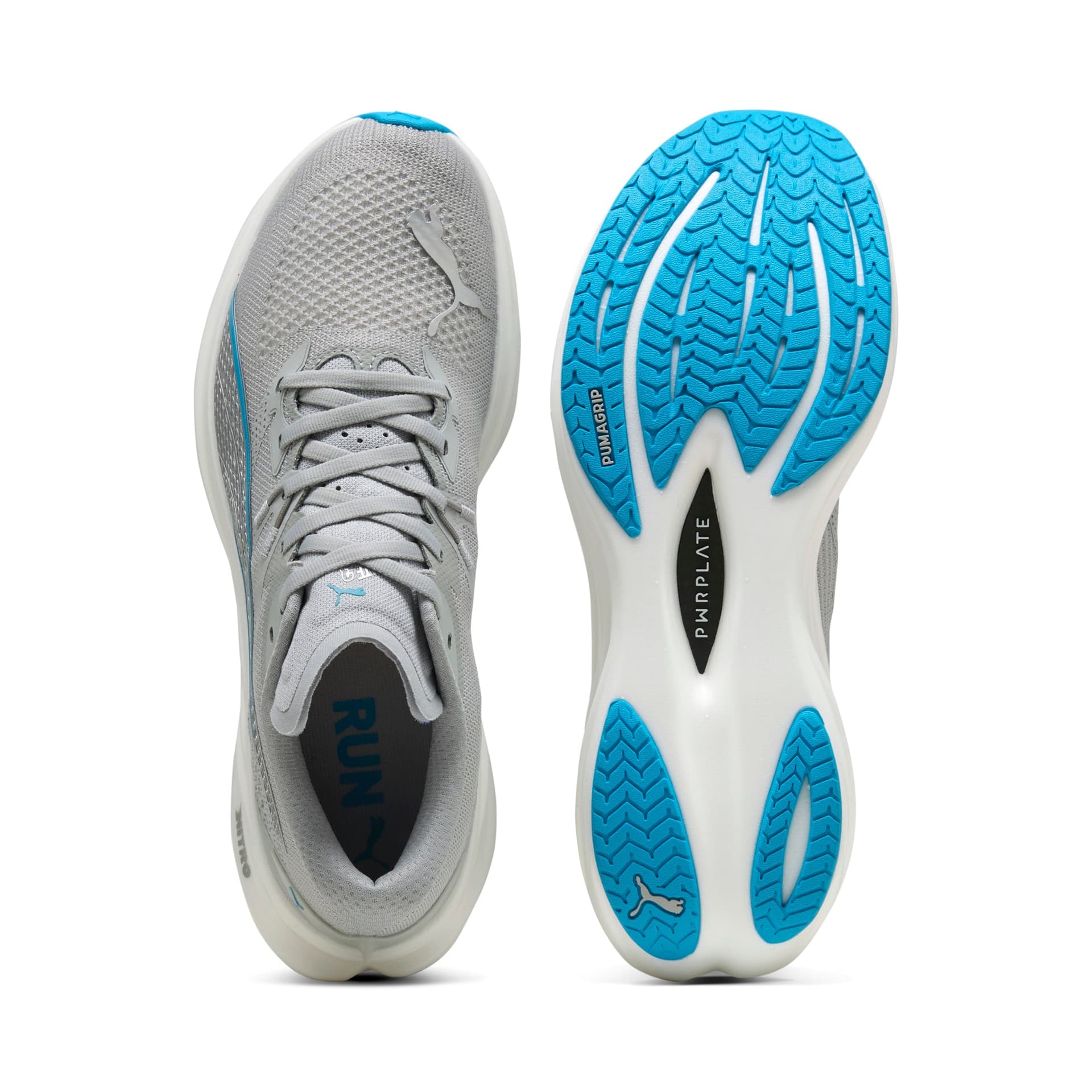 PUMA Deviate Nitro 3 – Gray Echo Speed Blue — 6