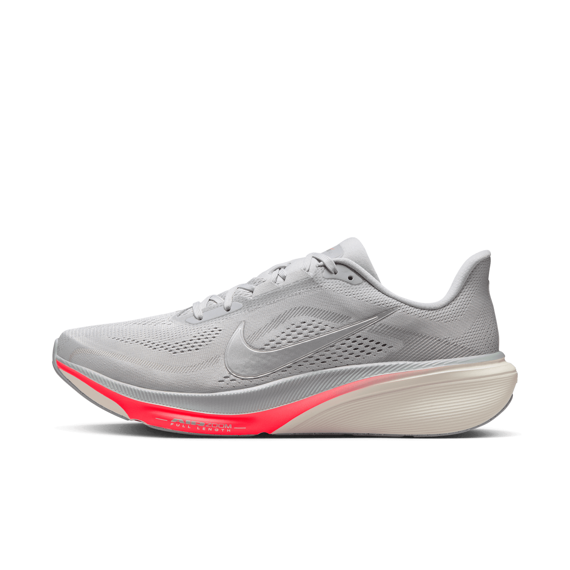 Nike Pegasus 42 – Wolf Grey Metallic Silver Photon Dust — 4