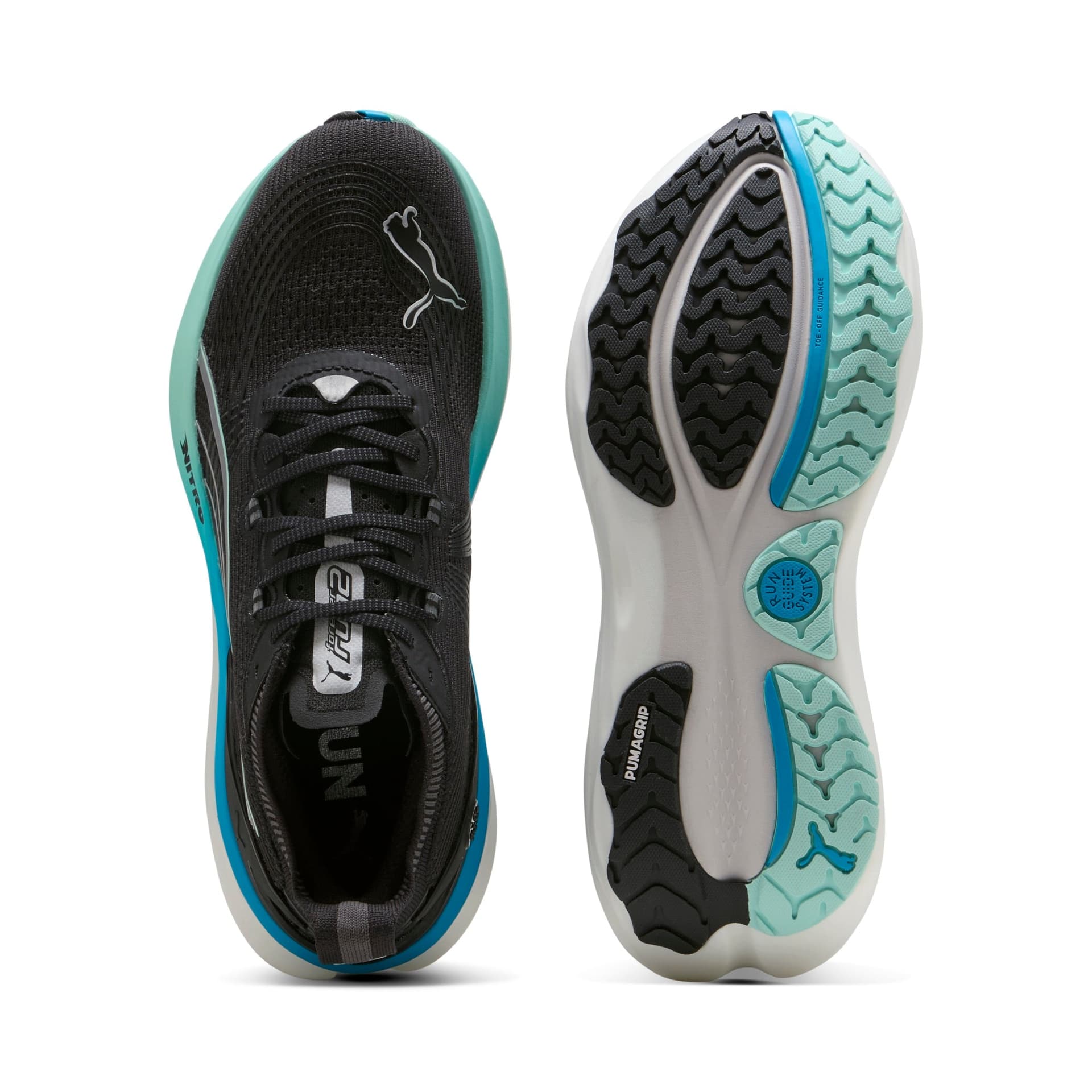 PUMA ForeverRun Nitro 2 – Puma Black Speed Blue — 6