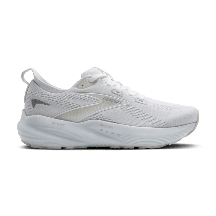 Brooks Glycerin 22 – White White Grey