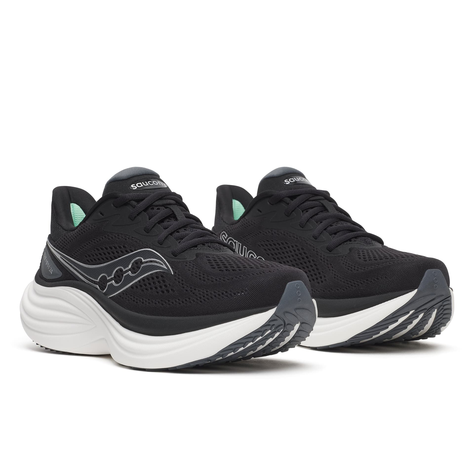 Saucony Triumph 24 – Black Silver — 3