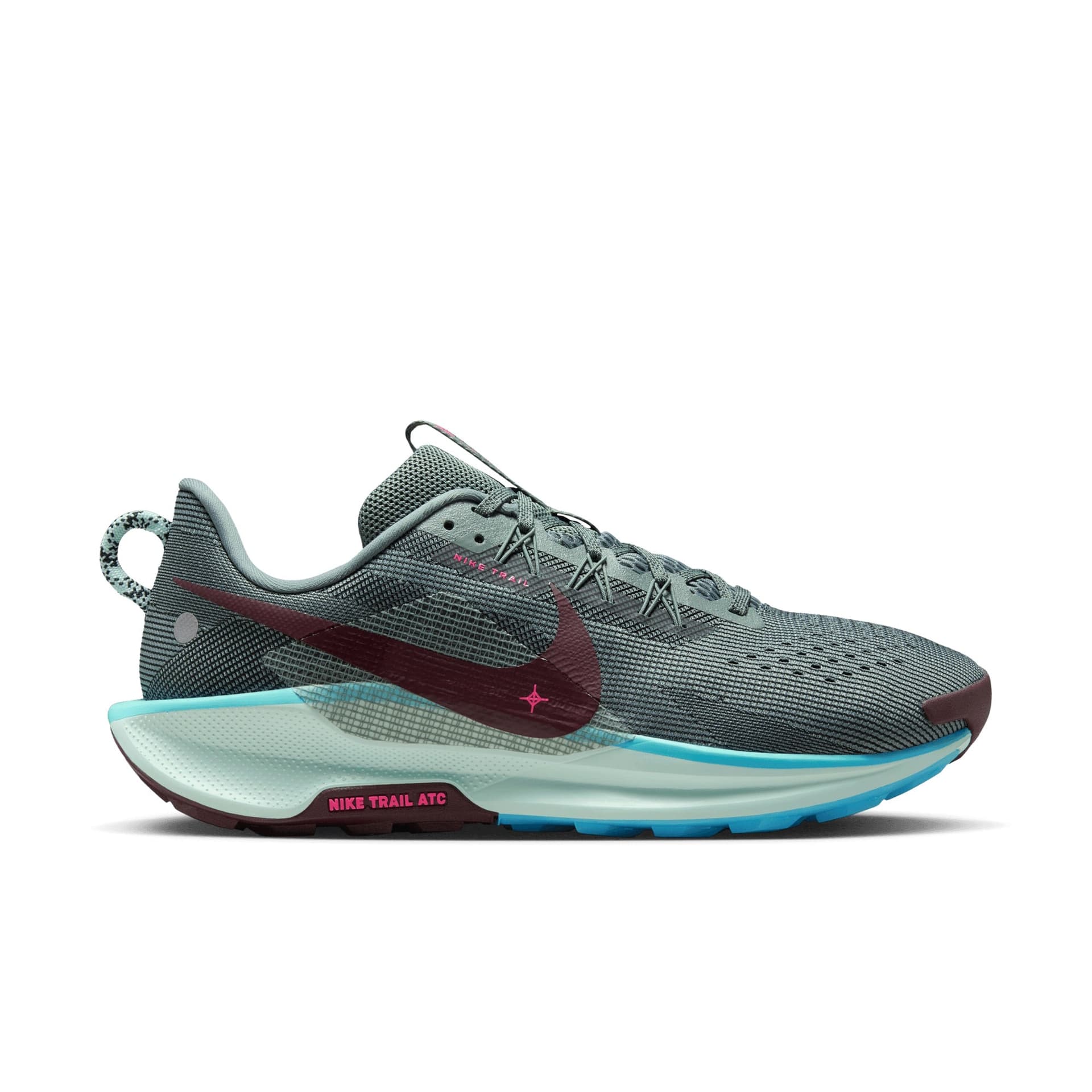 Nike Pegasus Trail 5 – Clay Green Burgundy Crush Bleached Turq