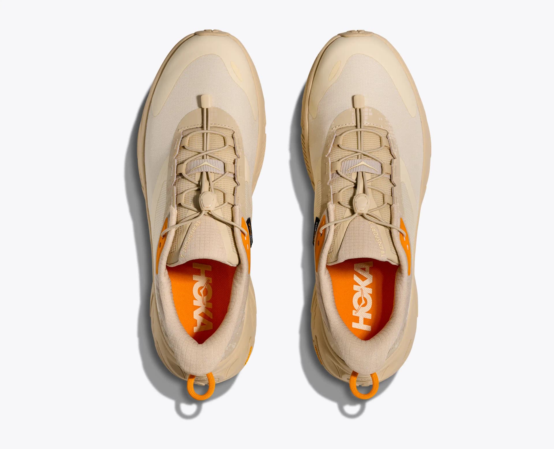 HOKA Transport 2 – Cream / Vintage Yellow — 2
