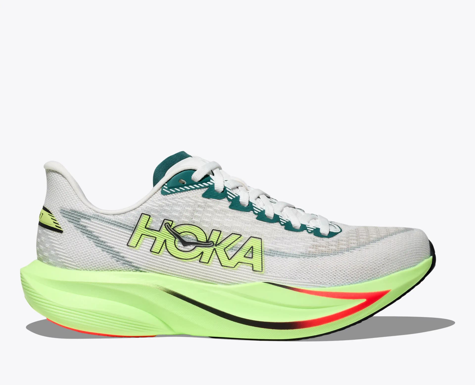 HOKA Mach 7 – Frost / Neon Yuzu