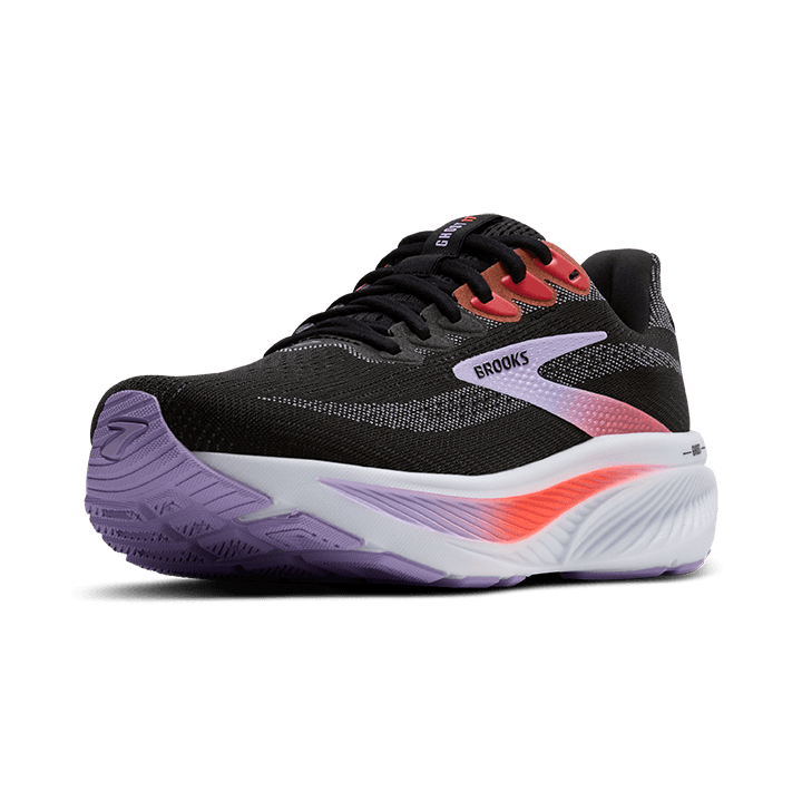 Brooks Ghost 17 – Black Purple Coral — 5