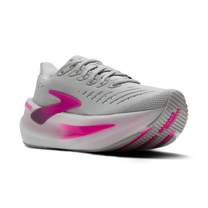 Brooks Glycerin Max 2 – Oyster Argyle Cyber Pink — 2