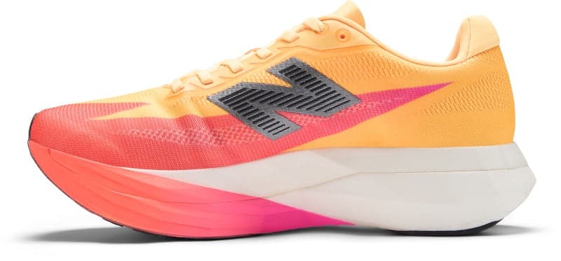 New Balance FuelCell SuperComp Elite v5 – Tangerine Heat White Peach — 2