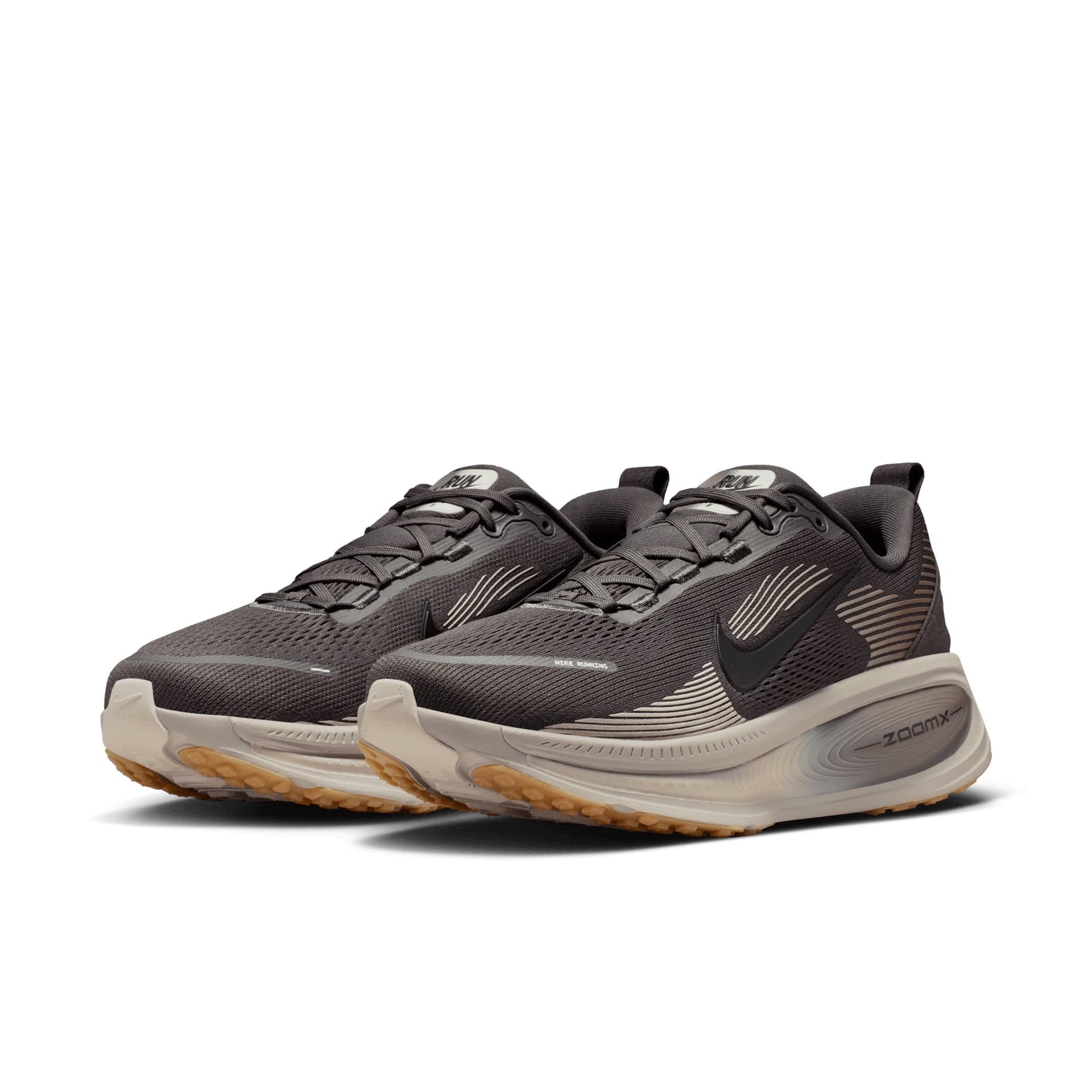 Nike Vomero 18 – Medium Ash Black College Grey Pale Ivory — 3