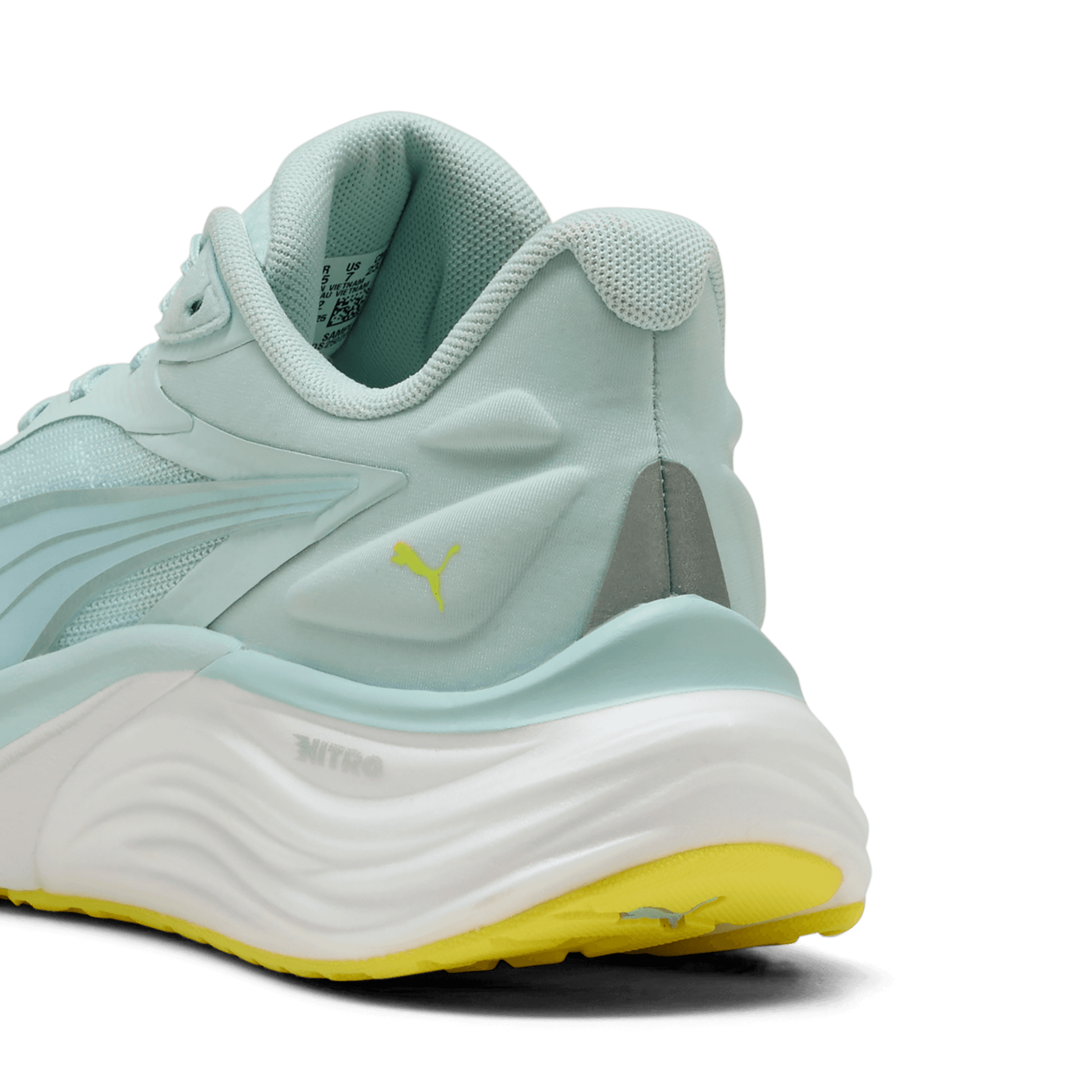 PUMA Electrify Nitro 4 – Fresh Water Lemon Crush Puma Silver — 5