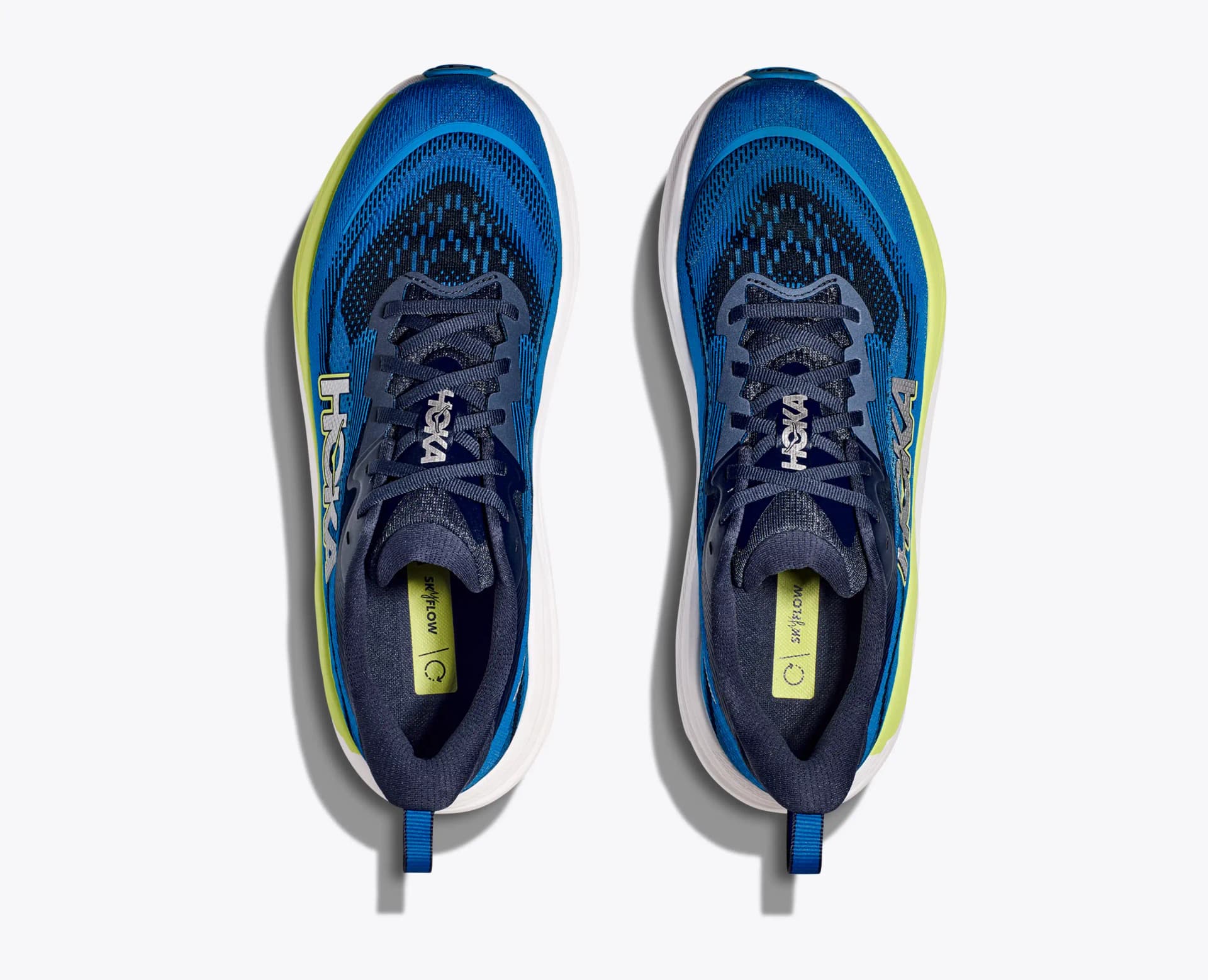 HOKA Skyflow – Varsity Navy / Electric Cobalt — 2