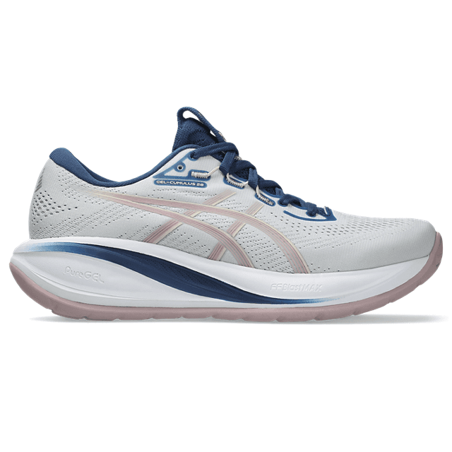 ASICS Gel-Cumulus 28 – Glacier Grey Morganite