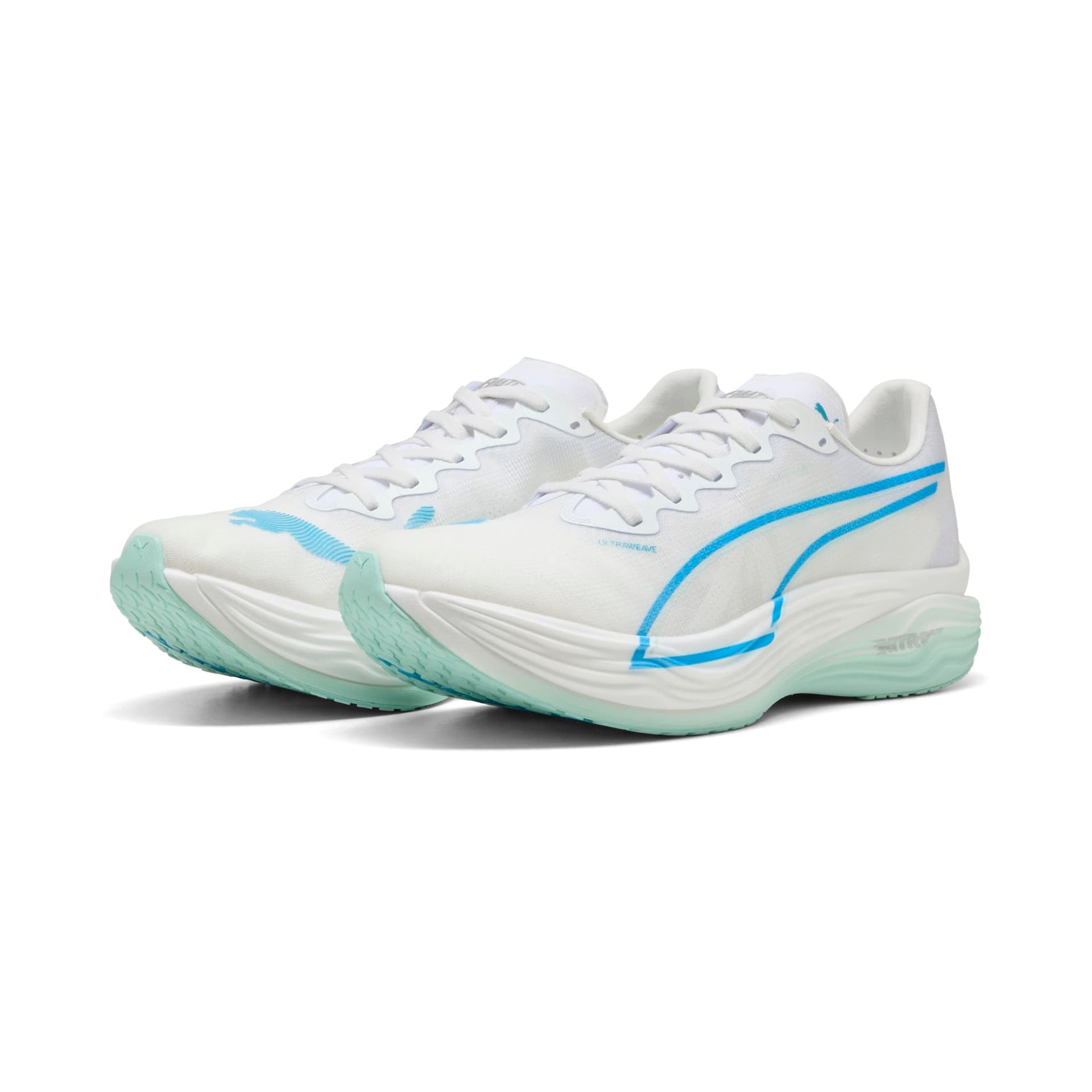 PUMA Deviate Nitro Elite 3 – Puma White Speed Blue (2) — 3