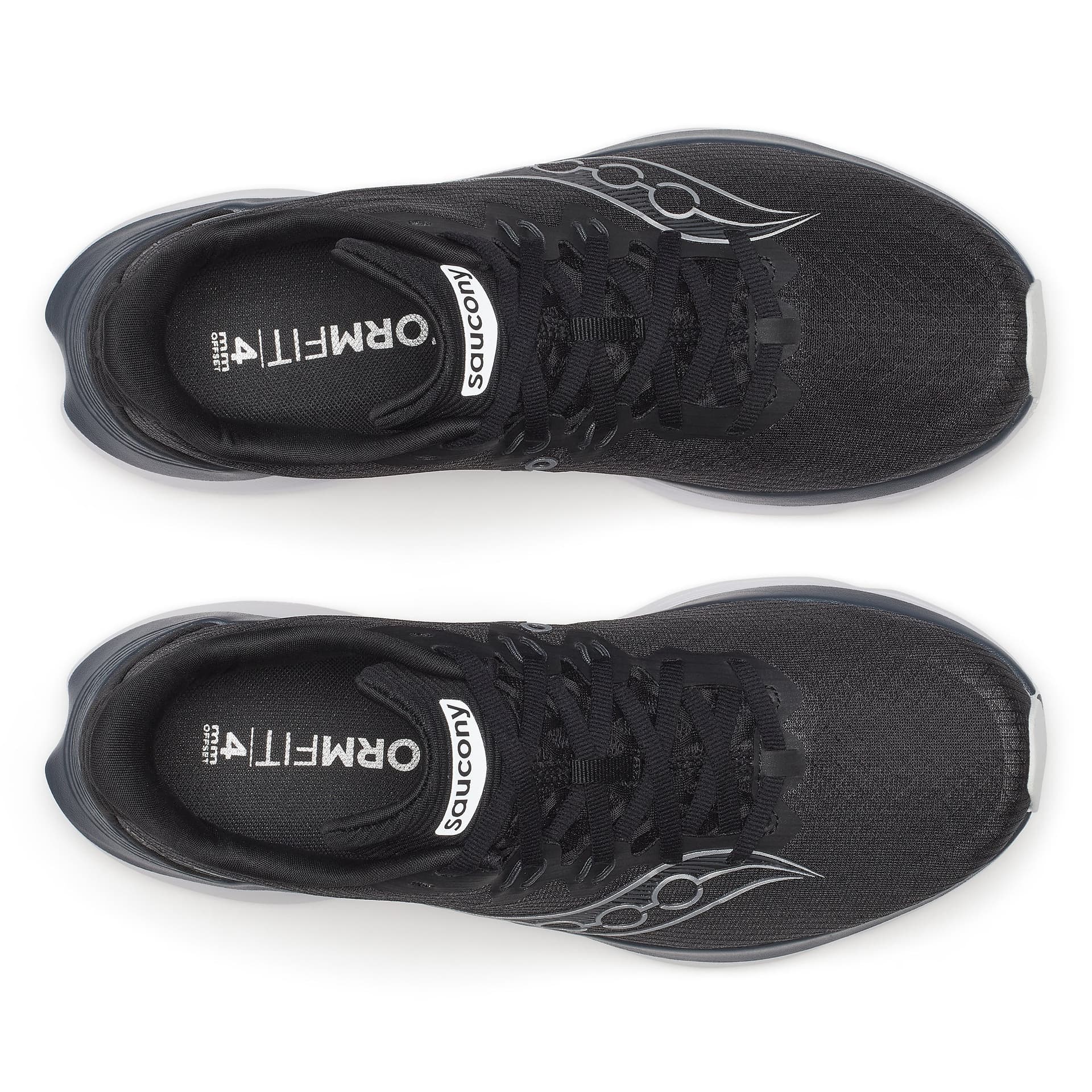 Saucony Kinvara 16 – Black White — 4