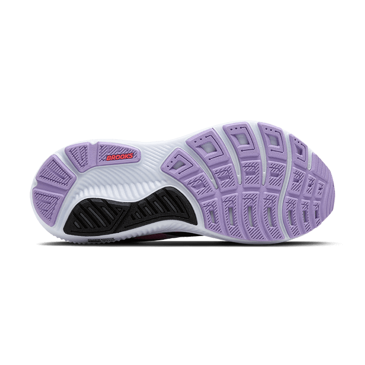 Brooks Ghost 17 – Black Purple Coral — 8