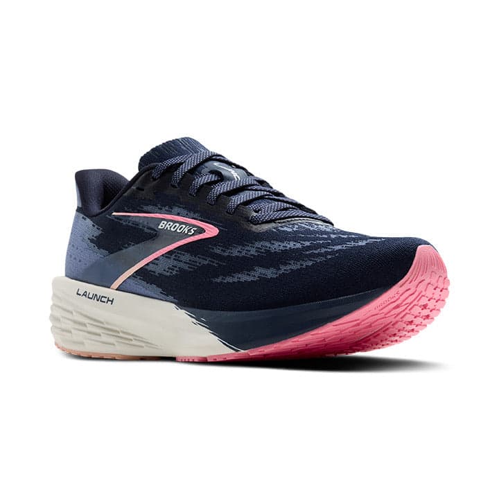 Brooks Launch 11 – Peacoat Blue Peach — 2