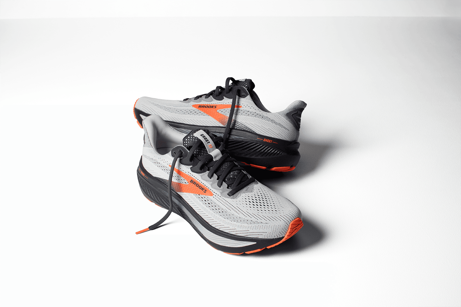 Brooks Ghost 17 – Oyster Mushroom Orange Ebony — 8