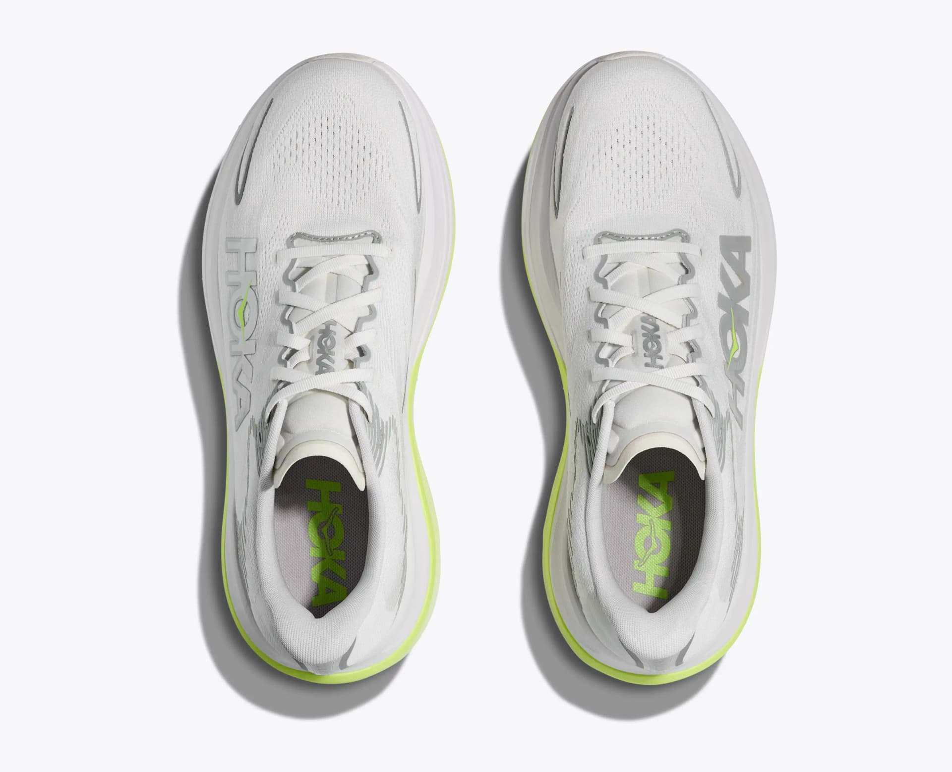 HOKA Skyward X 2 – White / Neon Yuzu — 2