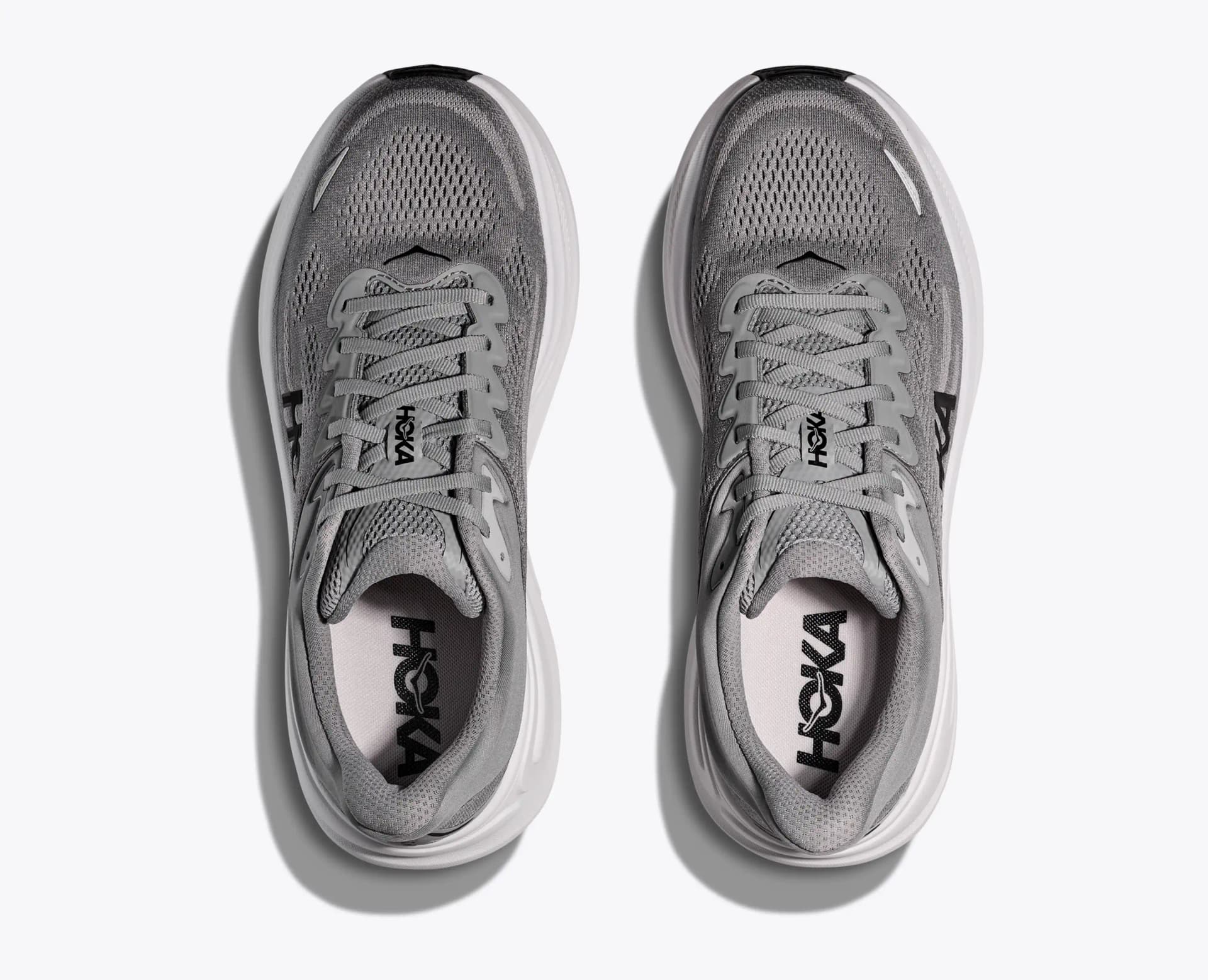 HOKA Bondi 9 – Galactic Grey / Stellar Grey — 2