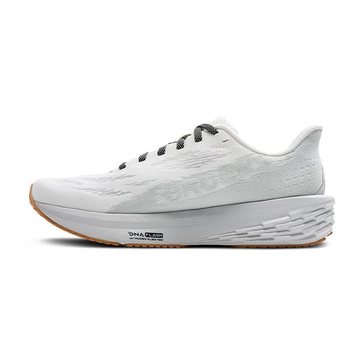 Brooks Launch 11 – White Grey Black (2) — 3
