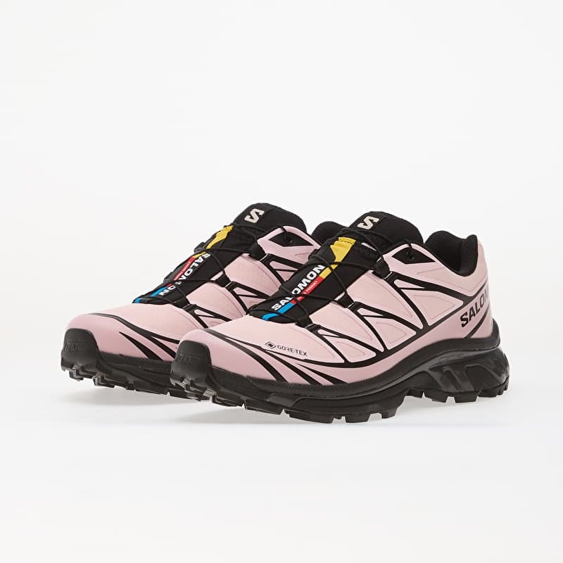 Salomon XT-6 GTX Heren – Black Icy Pink Dawn Pink — 6