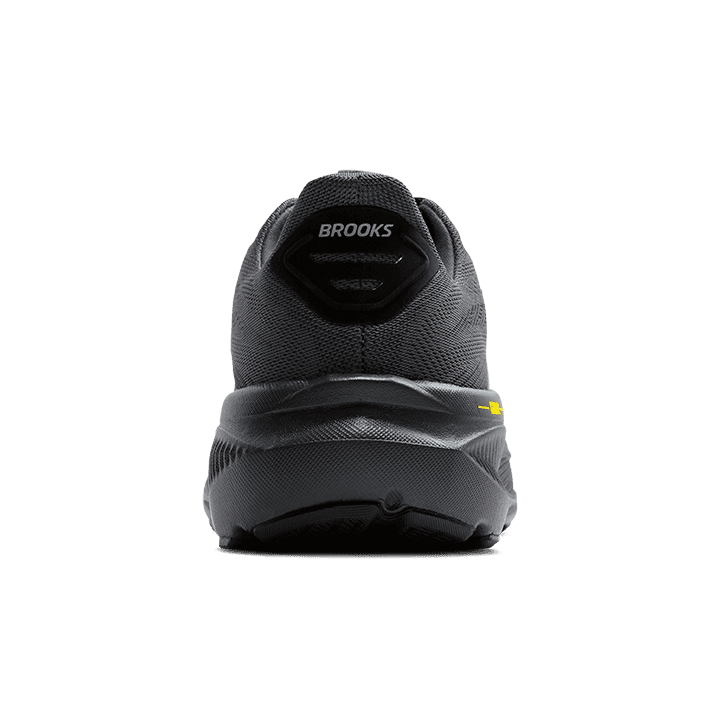 Brooks Ghost 17 – Ebony Black Yellow — 6