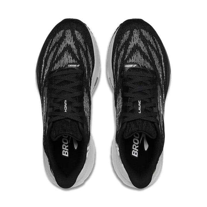 Brooks Launch 11 – Black White — 5