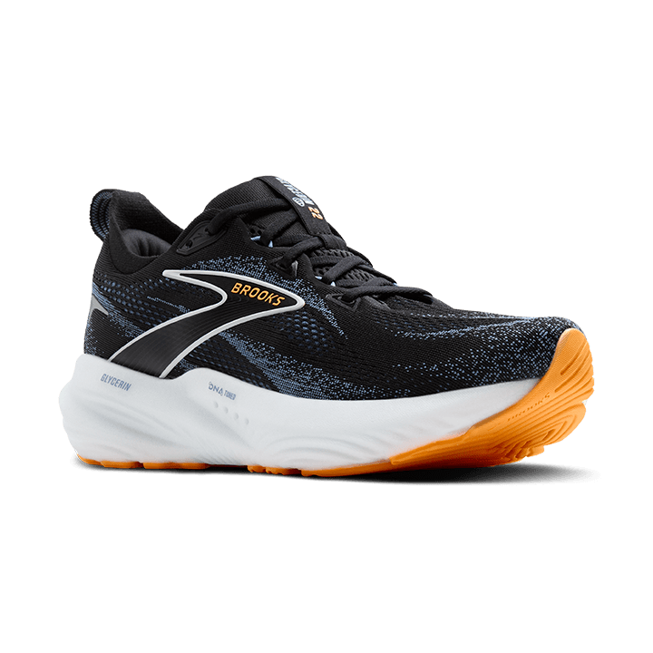Brooks Glycerin 22 – Black Country Blue Orange Pop — 2