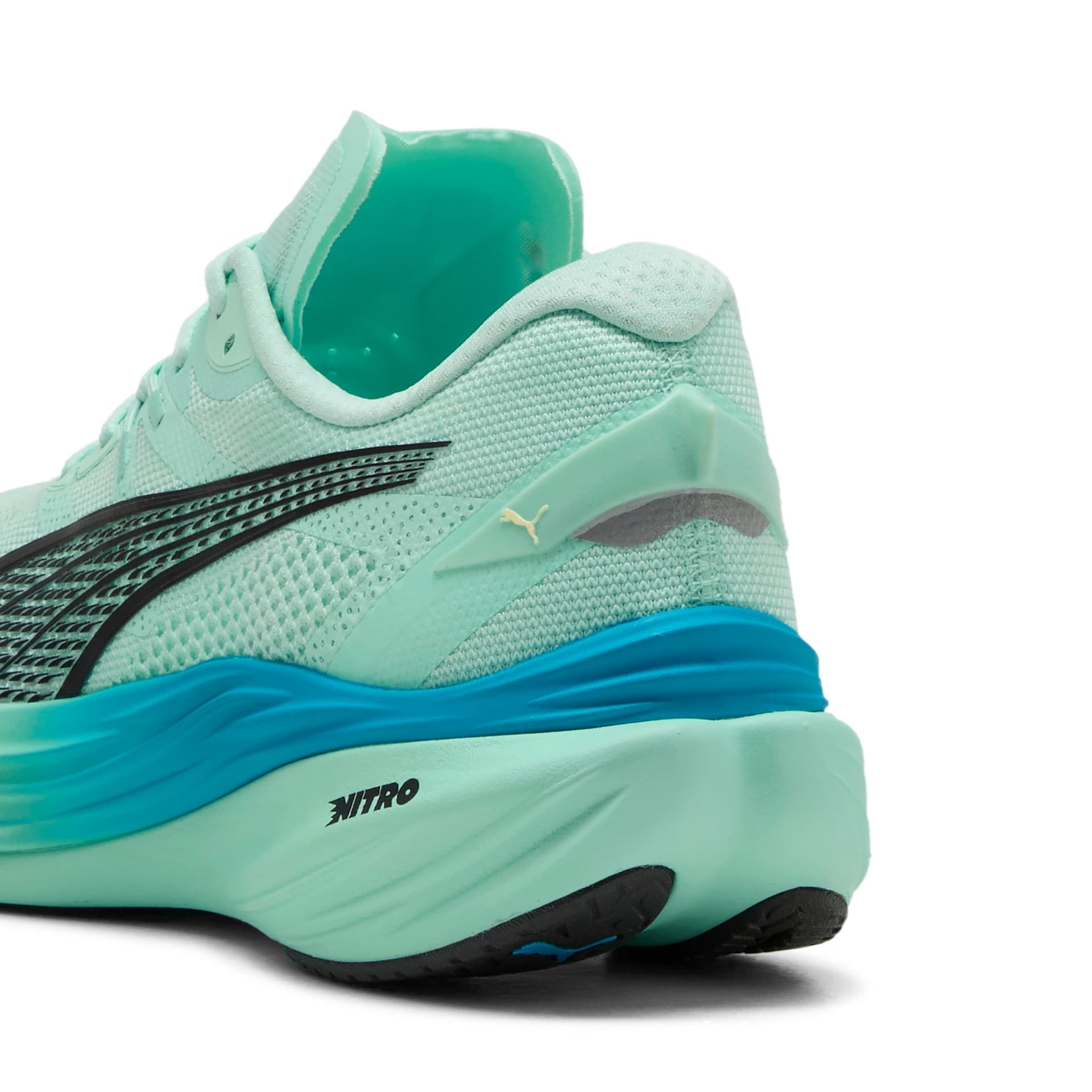 PUMA Deviate Nitro 3 – Mint Melt Speed Blue — 5