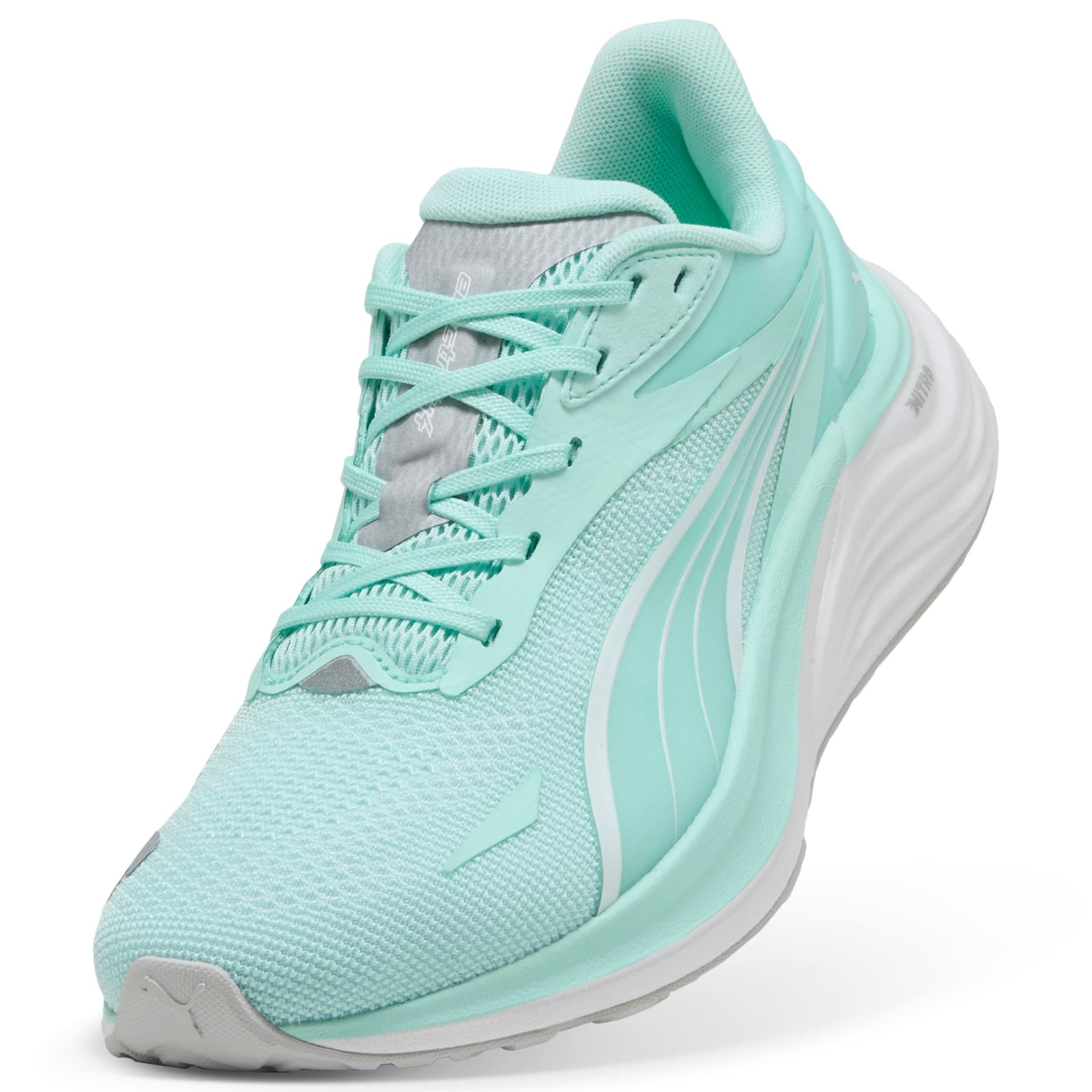 PUMA Electrify Nitro 4 – Mint Melt Puma White — 4