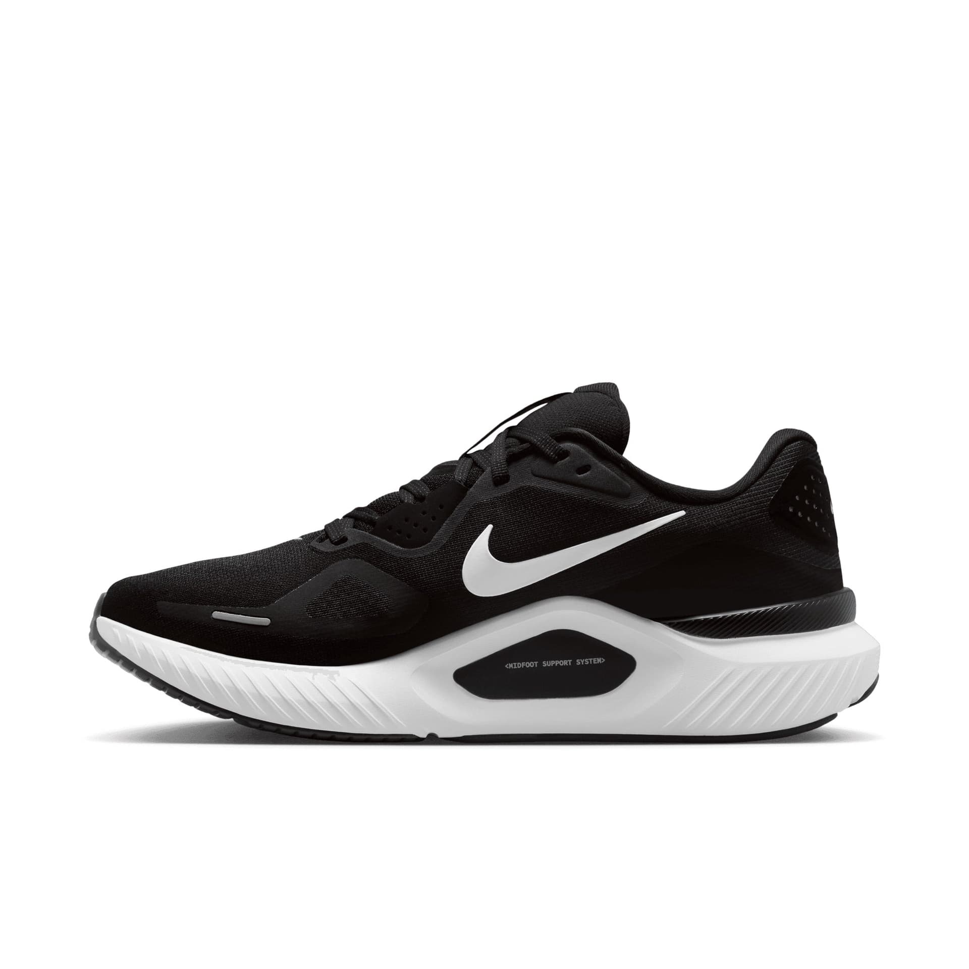 Nike Structure 26 – Black White Cool Grey Metallic Silver — 2