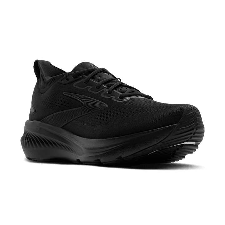 Brooks Glycerin GTS 23 – Black Black Ebony — 2