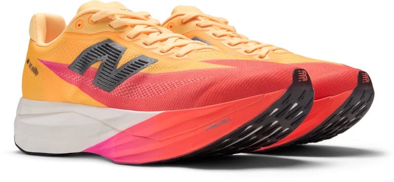 New Balance FuelCell SuperComp Elite v5 – Tangerine Heat White Peach — 3