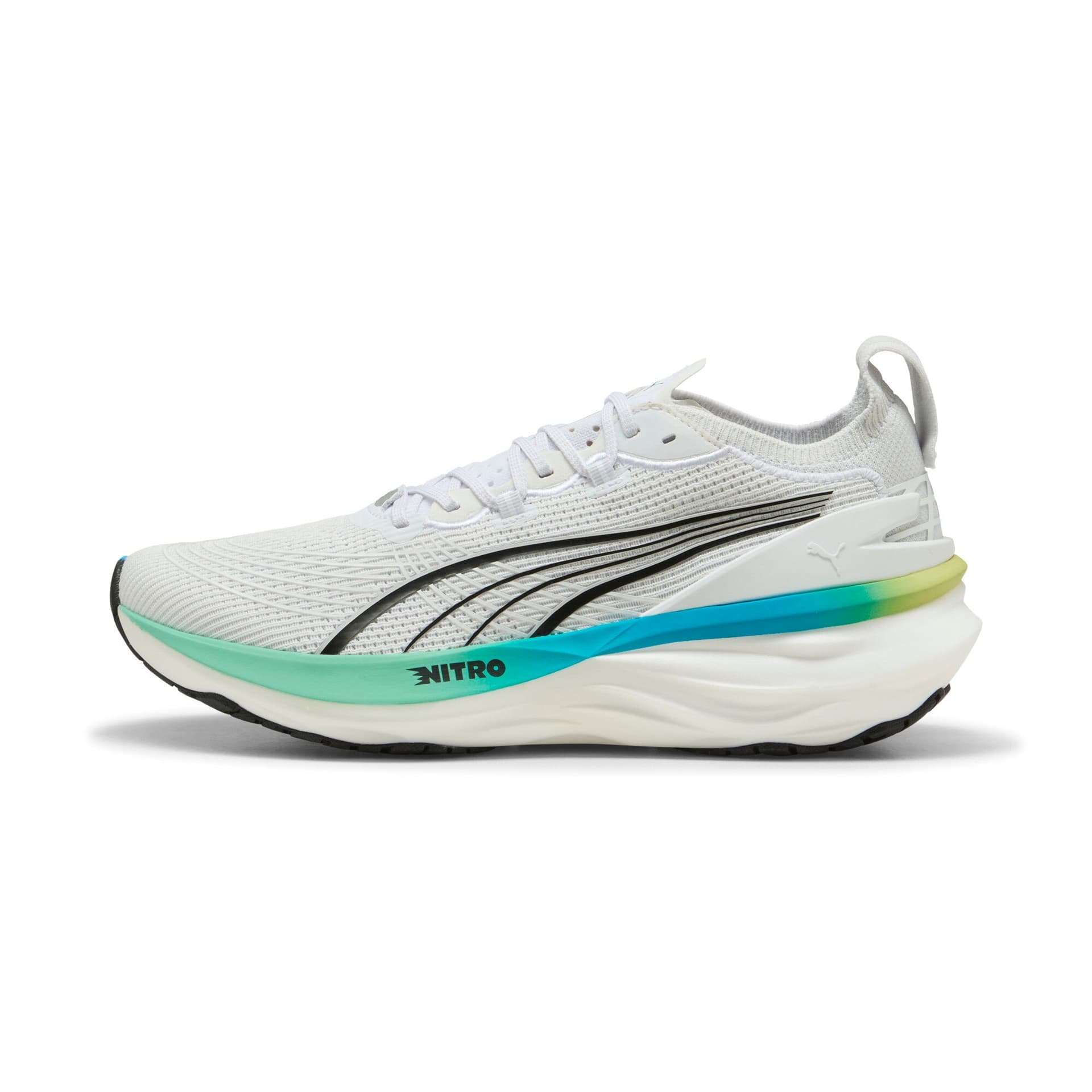 PUMA ForeverRun Nitro 2 – Puma White Speed Blue — 2