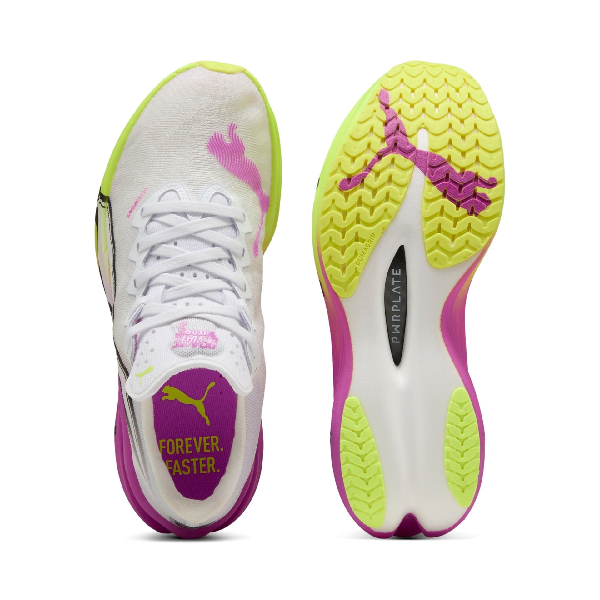 PUMA Deviate Nitro Elite 3 – Puma White Pure Magenta — 6