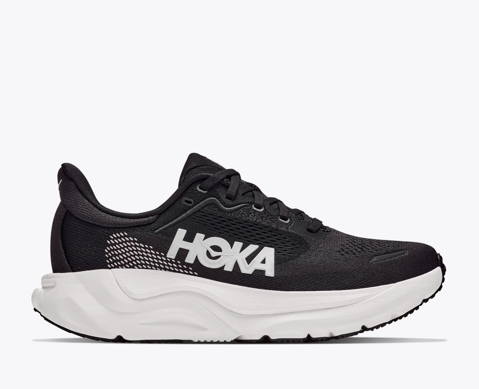 HOKA Arahi 9 – Black / White