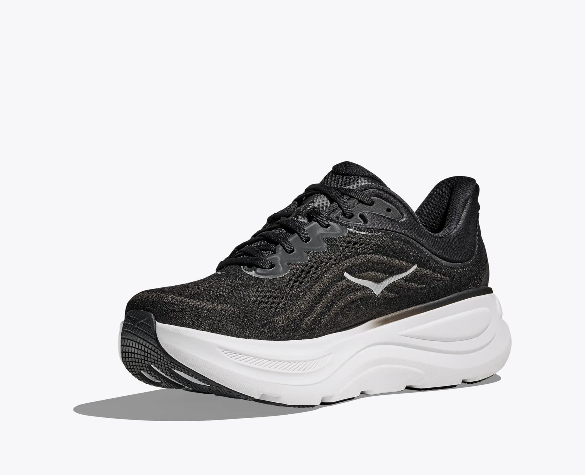 HOKA Bondi 9 – Black / Vermillion — 3