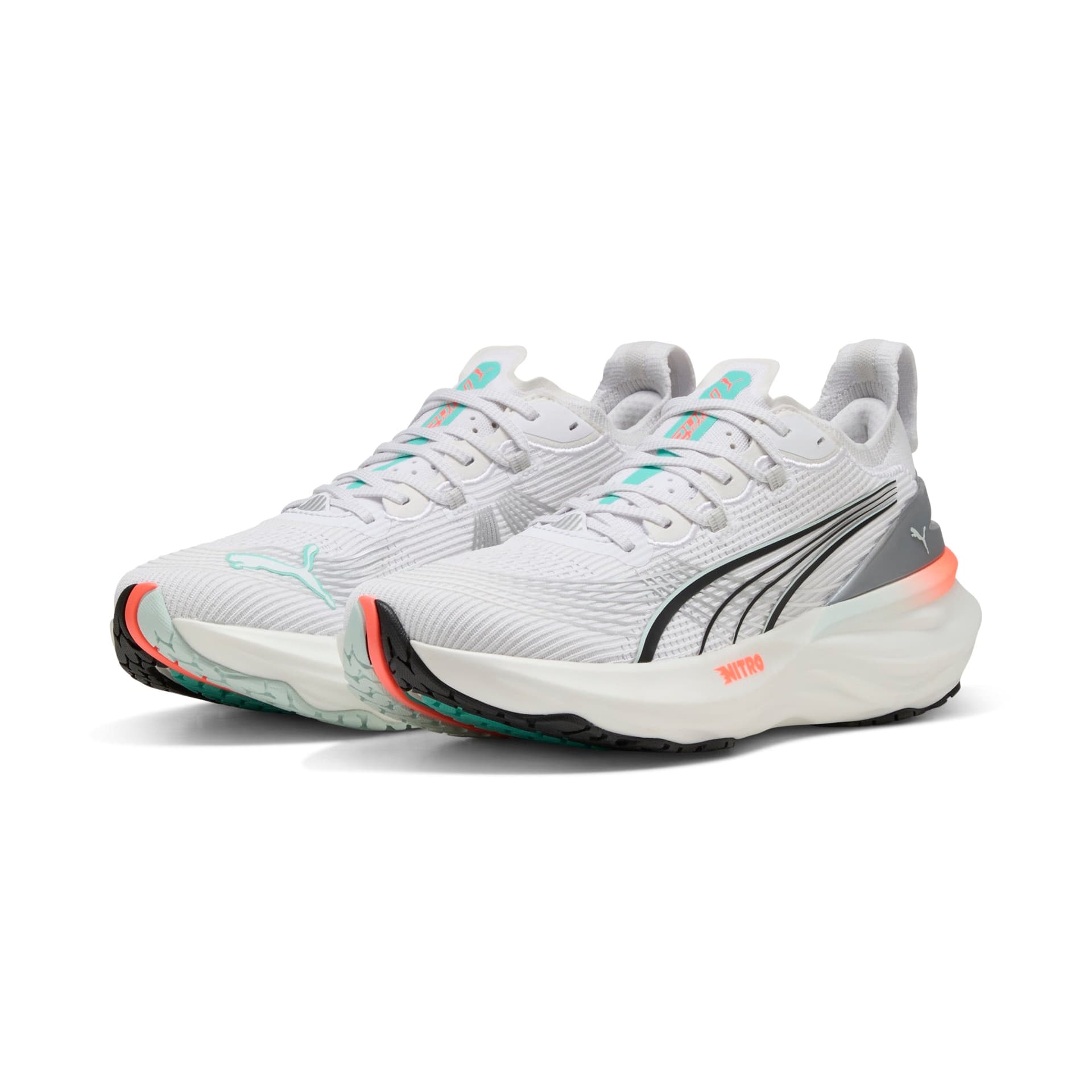 PUMA ForeverRun Nitro 2 – Puma White Glowing Red — 3