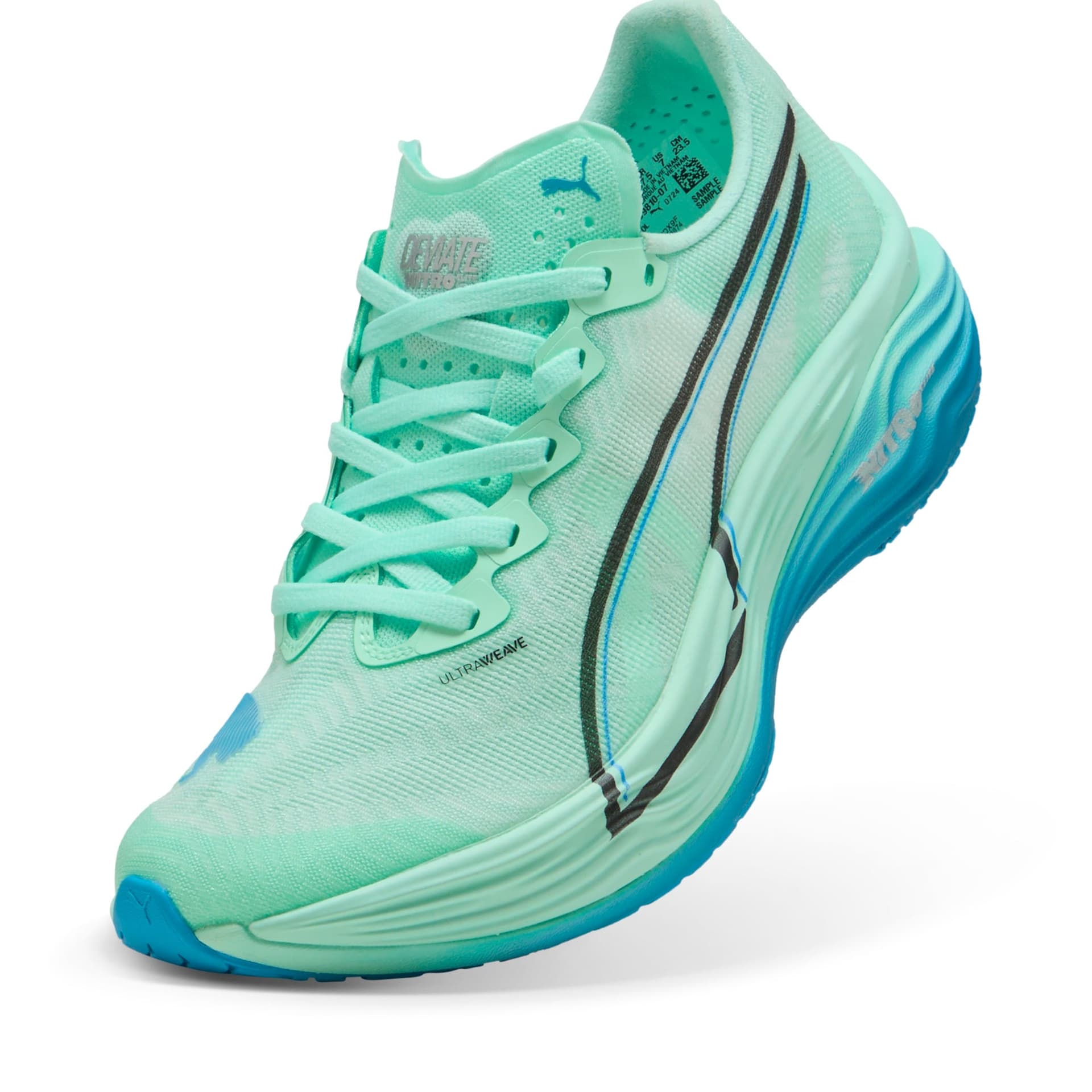 PUMA Deviate Nitro Elite 3 – Mint Melt Speed Blue — 4