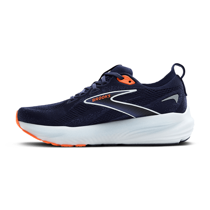 Brooks Glycerin 22 – Peacoat Blue Ribbon Orange — 3