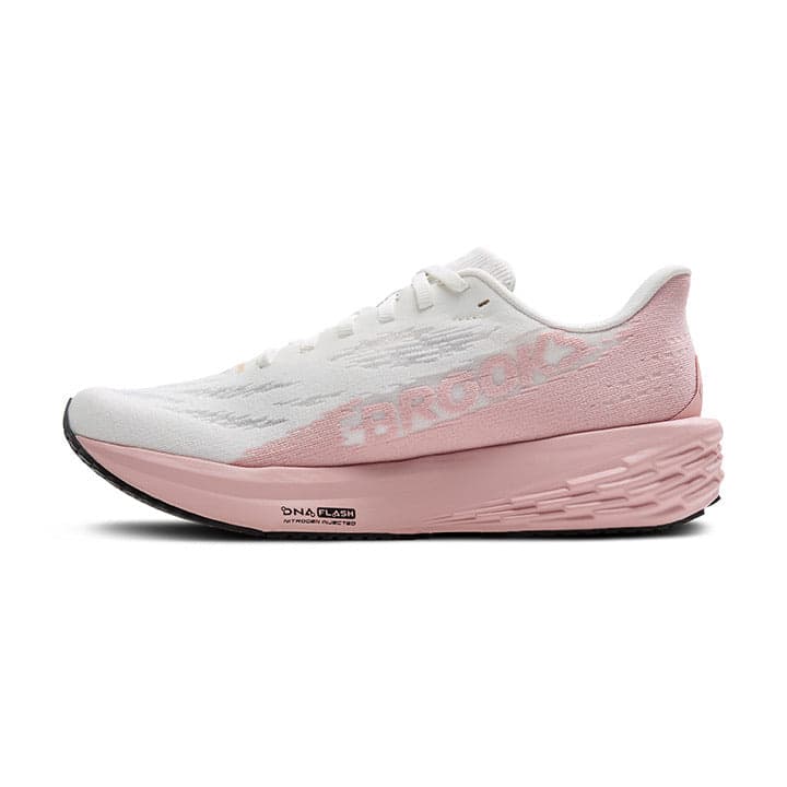Brooks Launch 11 – White Gold Pink — 3