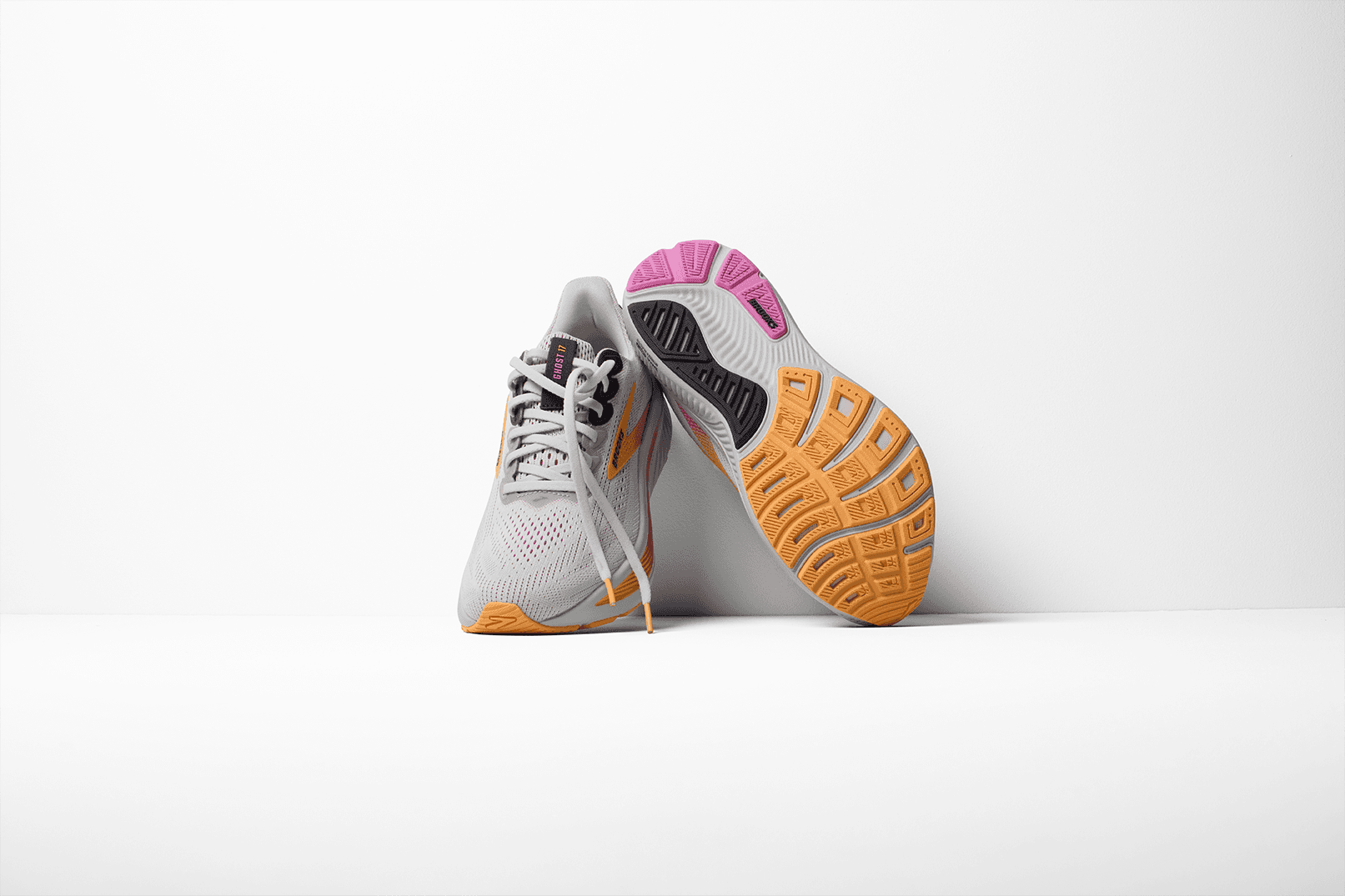 Brooks Ghost 17 – Oyster Apricot Pink — 8